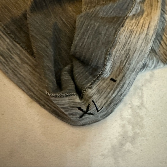 LULULEMON SLTE/WHT Grey White Metal Vent Tech SS Top Shirt Men’s XL - Picture 6 of 11